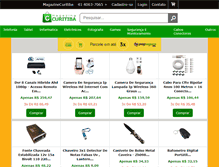 Tablet Screenshot of magazinecuritiba.com.br